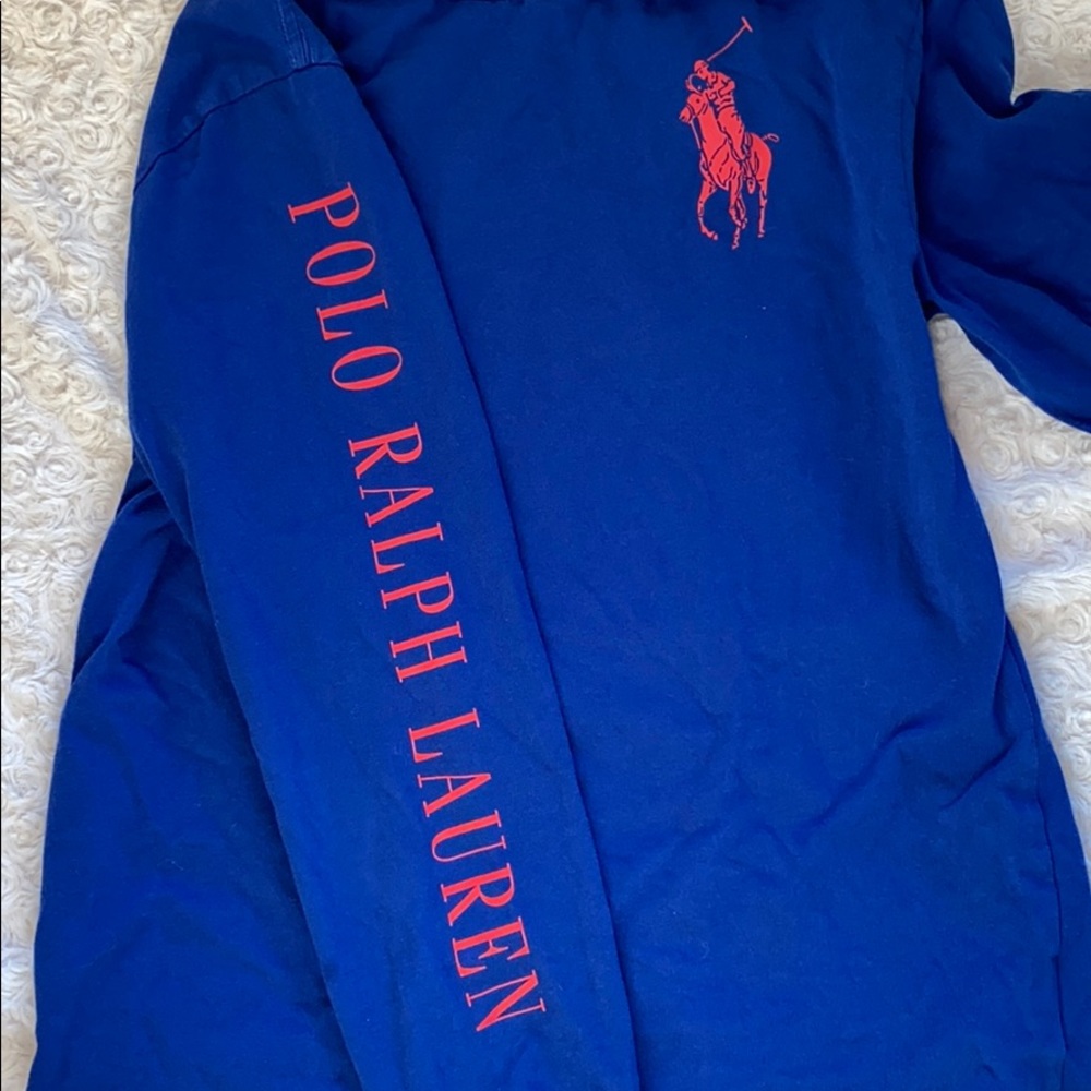 Boys Polo Ralph Lauren Long Sleeve T-Shirt - Picture 9 of 9